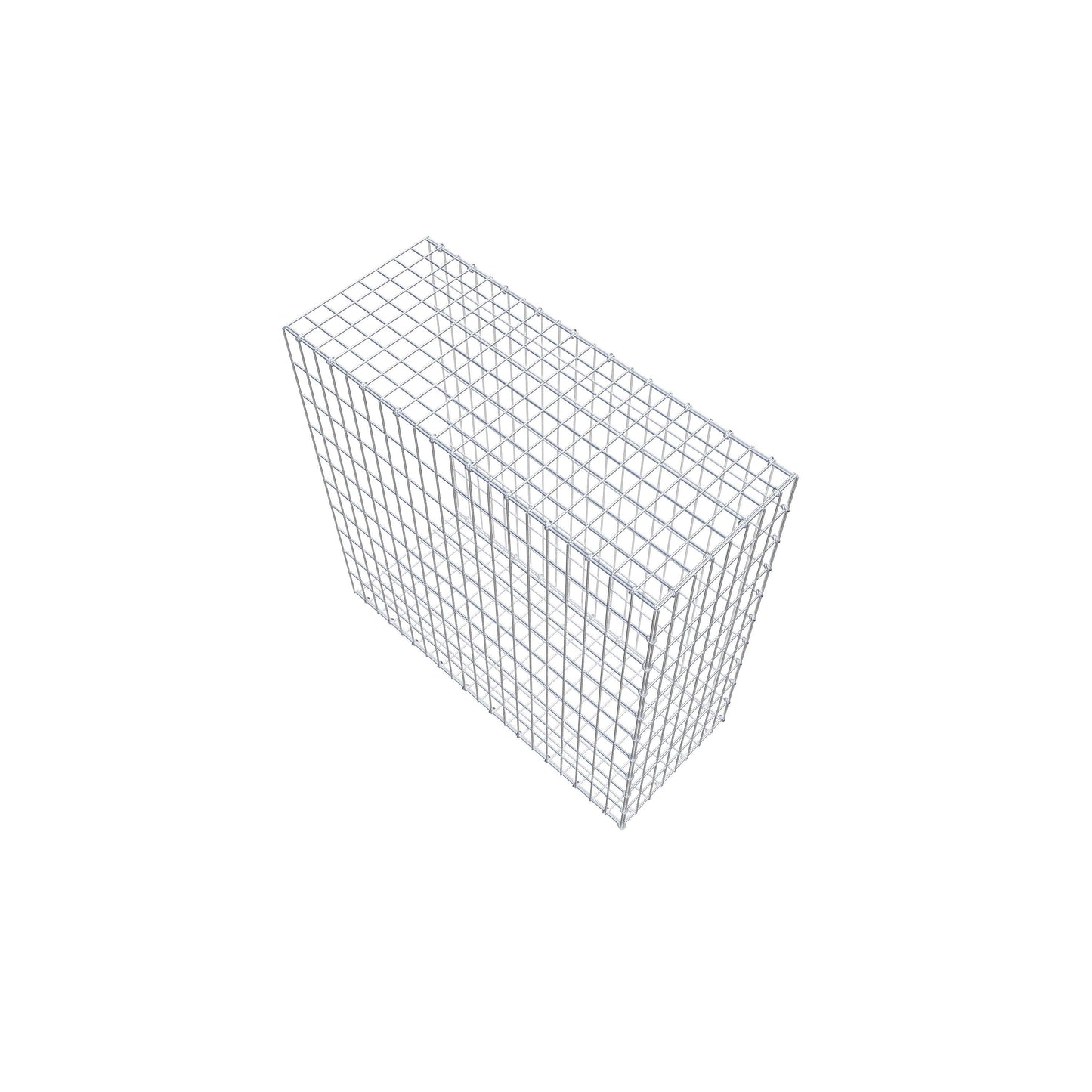 Extra gabion typ 2 100 cm x 100 cm x 40 cm, maskstorlek 5 cm x 10 cm, C-ring