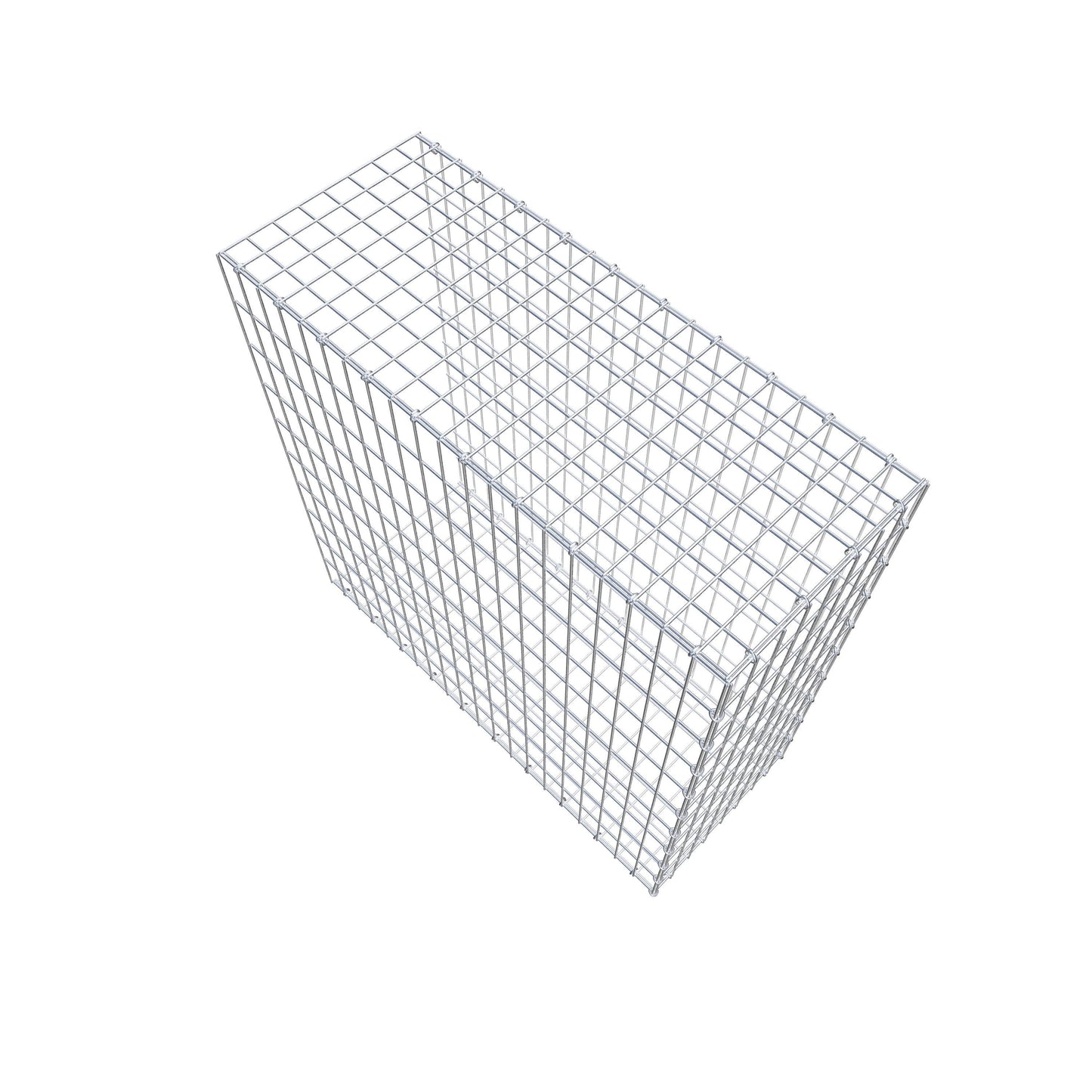 Extra gabion typ 2 100 cm x 100 cm x 40 cm, maskstorlek 5 cm x 10 cm, C-ring