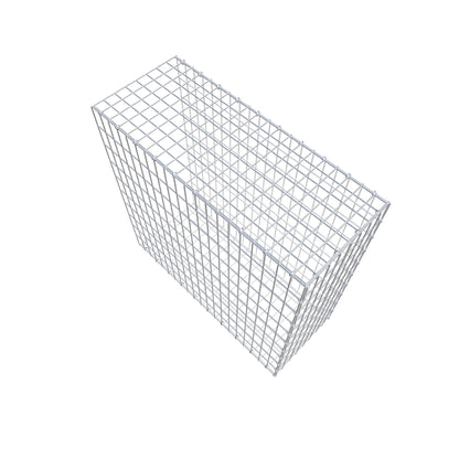 Extra gabion typ 2 100 cm x 100 cm x 40 cm, maskstorlek 5 cm x 10 cm, C-ring