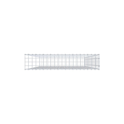 Add-on schanskorf type 2 200 cm x 100 cm x 20 cm, maaswijdte 5 cm x 10 cm, C-ring
