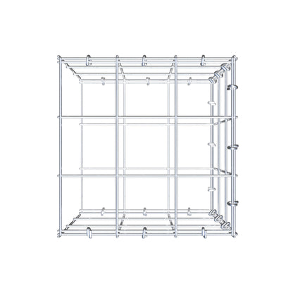 Gabião Tipo 2 30 cm x 30 cm x 30 cm (C x A x P), malhagem 10 cm x 10 cm, anel C