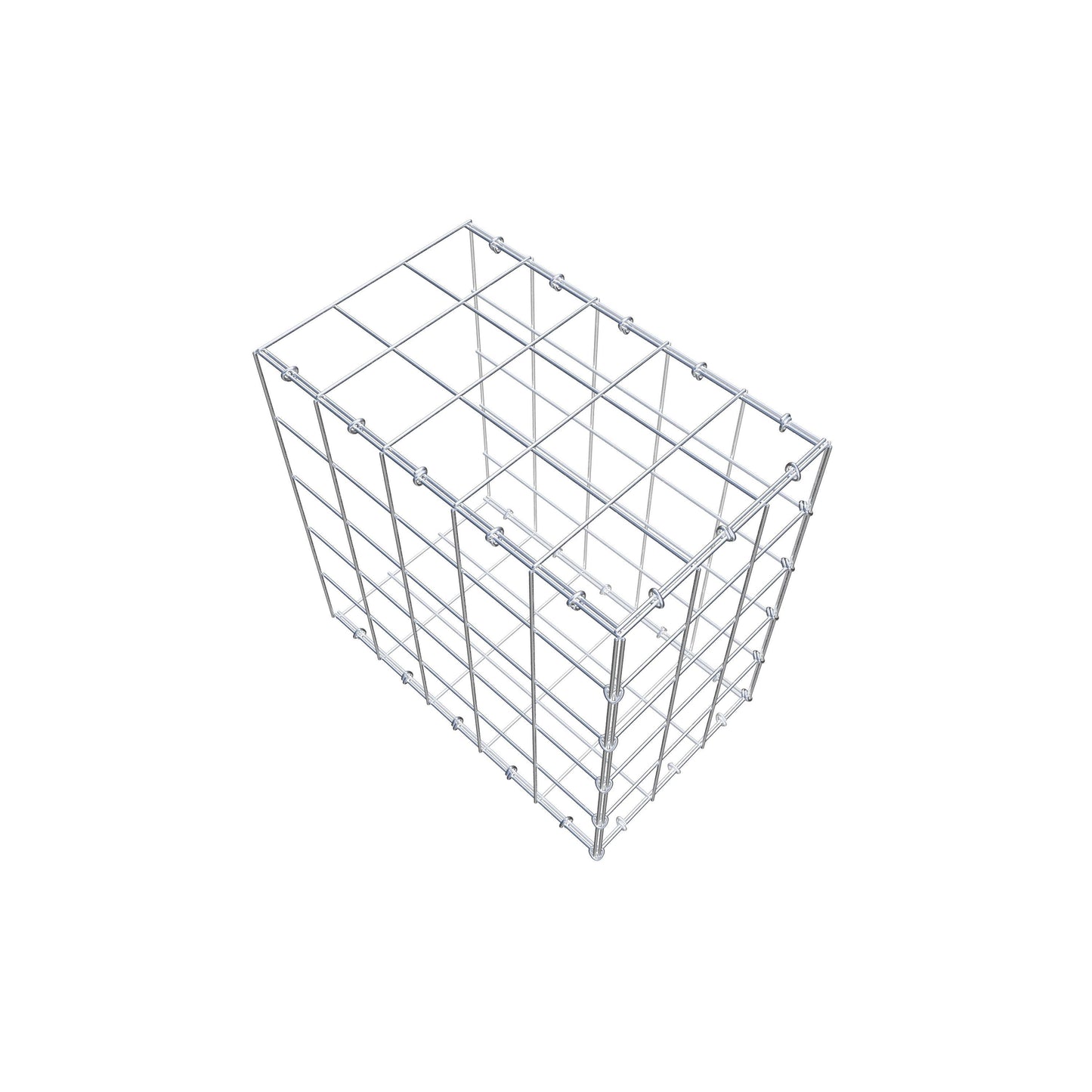 Gabião Tipo 2 50 cm x 50 cm x 30 cm (C x A x P), malhagem 10 cm x 10 cm, anel C