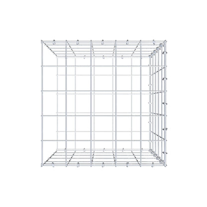 Extra gabion typ 2 50 cm x 50 cm x 50 cm (L x H x D), maskstorlek 10 cm x 10 cm, C-ring