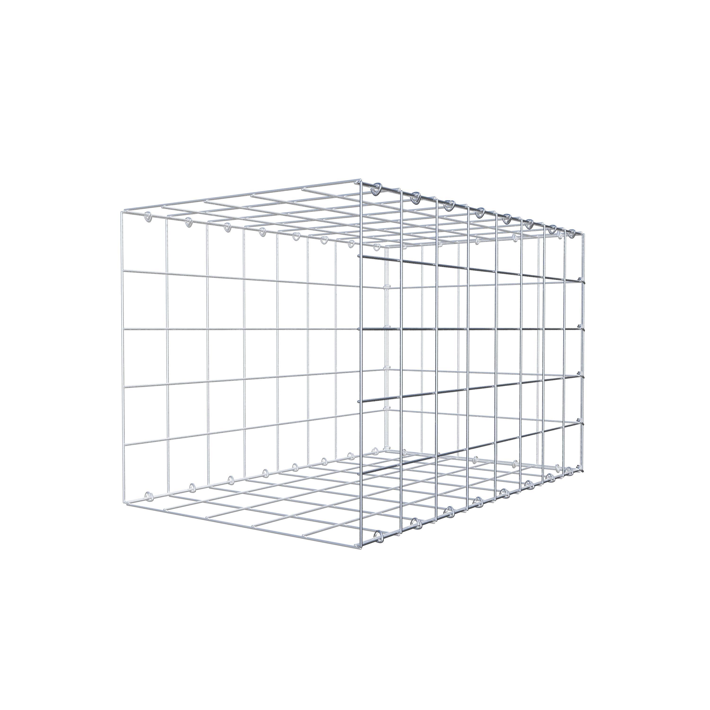 Pila adicional tipo 2 80 cm x 50 cm x 50 cm (L x A x P), malla 10 cm x 10 cm, anillo en C