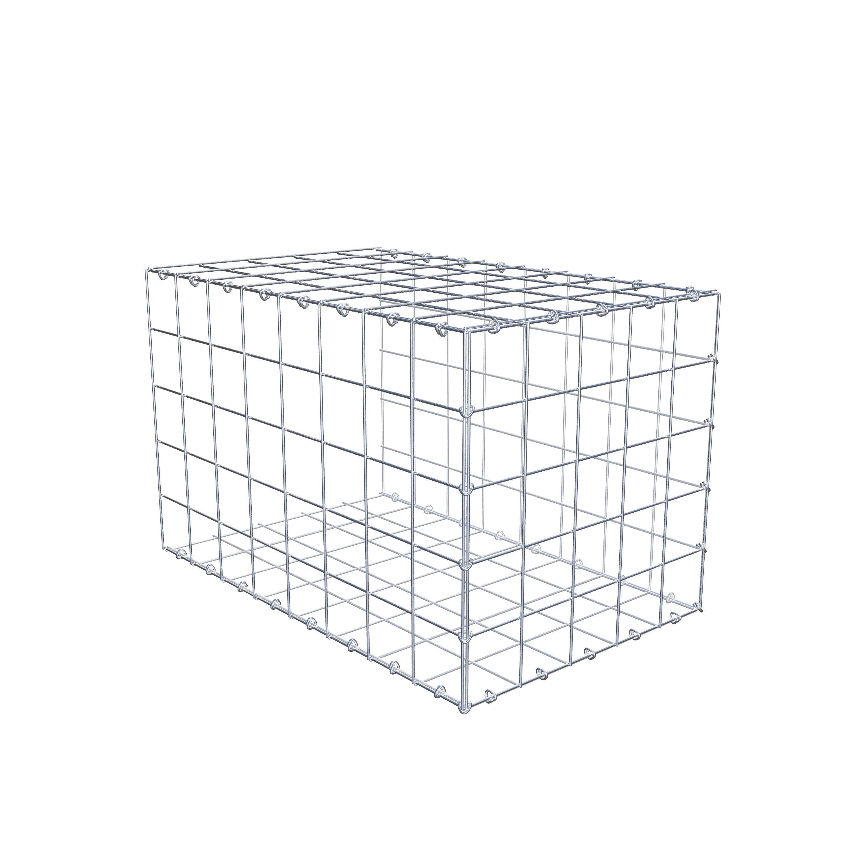 Pila adicional tipo 2 80 cm x 50 cm x 50 cm (L x A x P), malla 10 cm x 10 cm, anillo en C