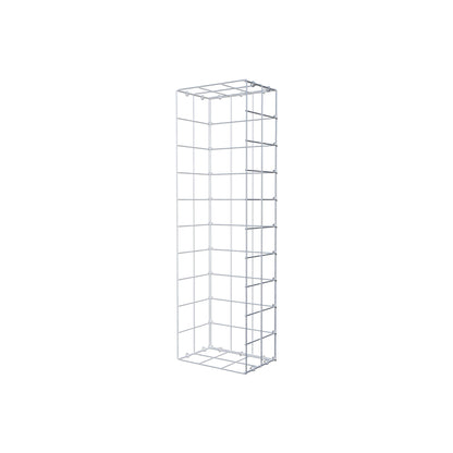 Monteret gabion type 2 100 cm x 20 cm x 30 cm (L x H x D), maskestørrelse 10 cm x 10 cm, C-ring