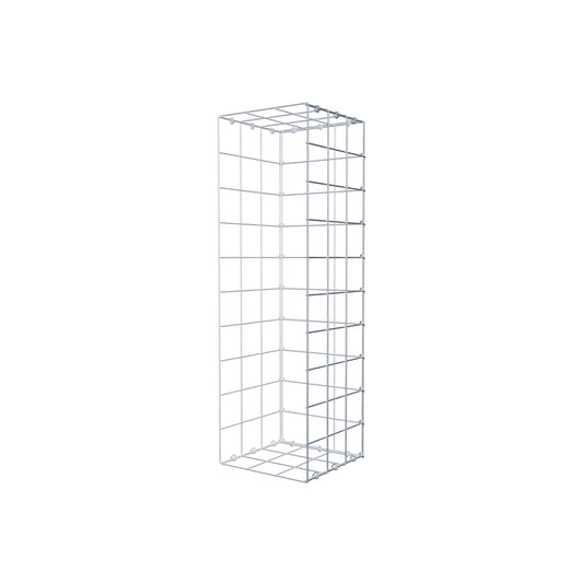 Extra gabion typ 2 100 cm x 30 cm x 30 cm (L x H x D), maskstorlek 10 cm x 10 cm, C-ring