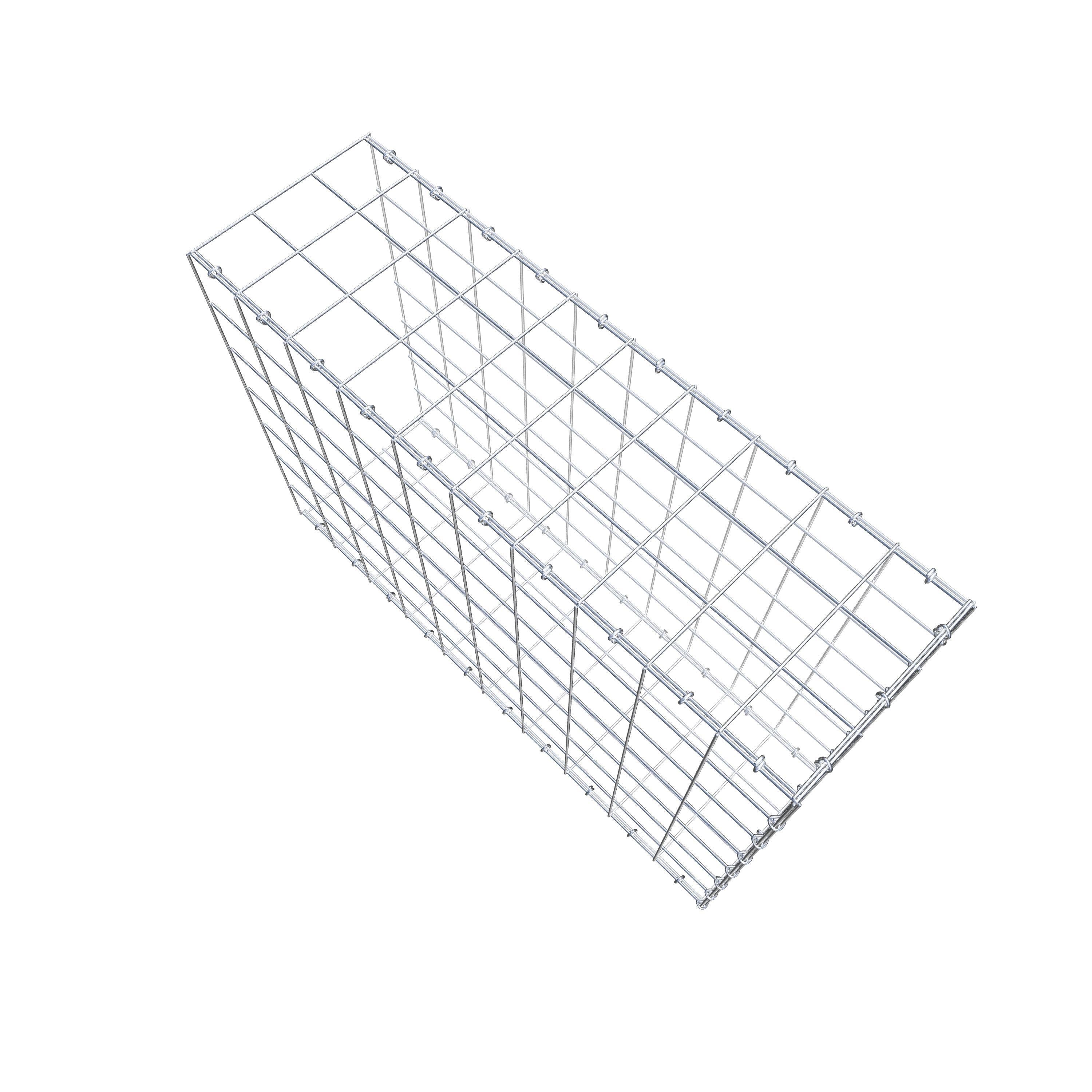 Gabião Tipo 2 100 cm x 70 cm x 30 cm (C x A x P), malhagem 10 cm x 10 cm, anel C