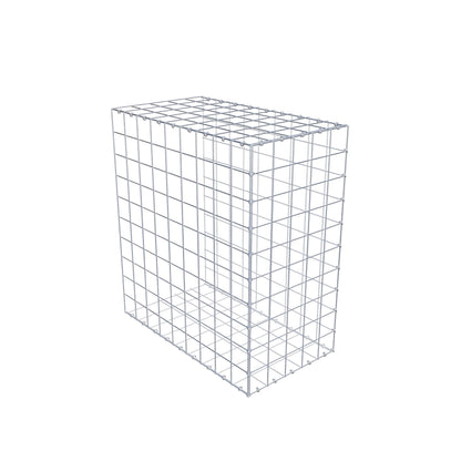 Mounted gabion type 2 100 cm x 90 cm x 50 cm (L x H x D), mesh size 10 cm x 10 cm, C-ring