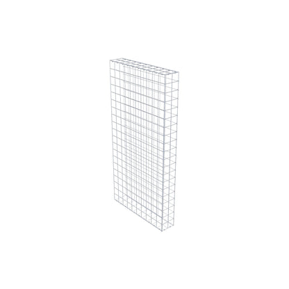 Typ 2 påbyggnadsgabion 200 cm x 100 cm x 20 cm (L x H x D), maskstorlek 10 cm x 10 cm, C-ring