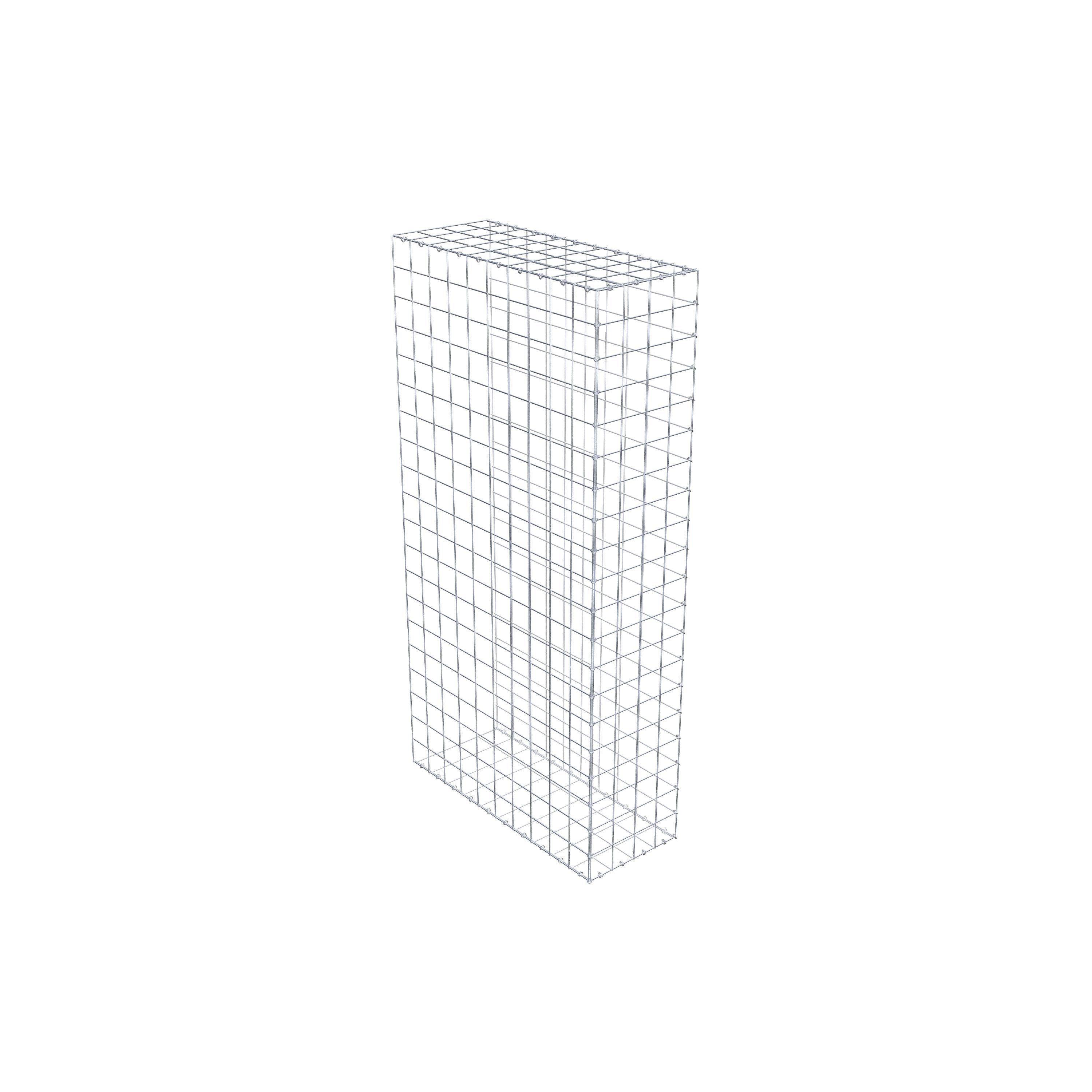 Anbaugabione Typ 2 200 cm x 100 cm x 40 cm (L x H x T), Maschenweite 10 cm x 10 cm, C-Ring