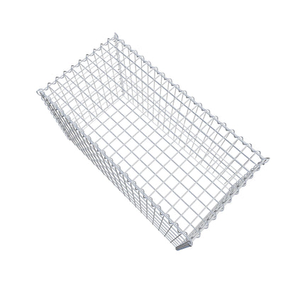 Extra gabion typ 3 100 cm x 60 cm x 50 cm (L x H x D), maskstorlek 5 cm x 10 cm, spiral