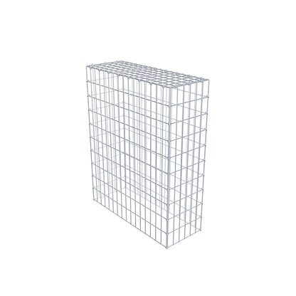 Anbaugabione Typ 3 100 cm x 80 cm x 30 cm (L x H x T), Maschenweite 5 cm x 10 cm, C-Ring