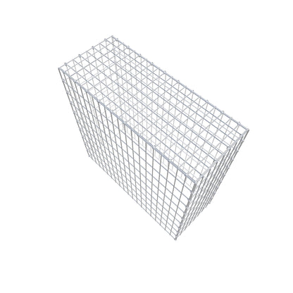 Anbaugabione Typ 3 100 cm x 100 cm x 40 cm (L x H x T), Maschenweite 5 cm x 10 cm, C-Ring