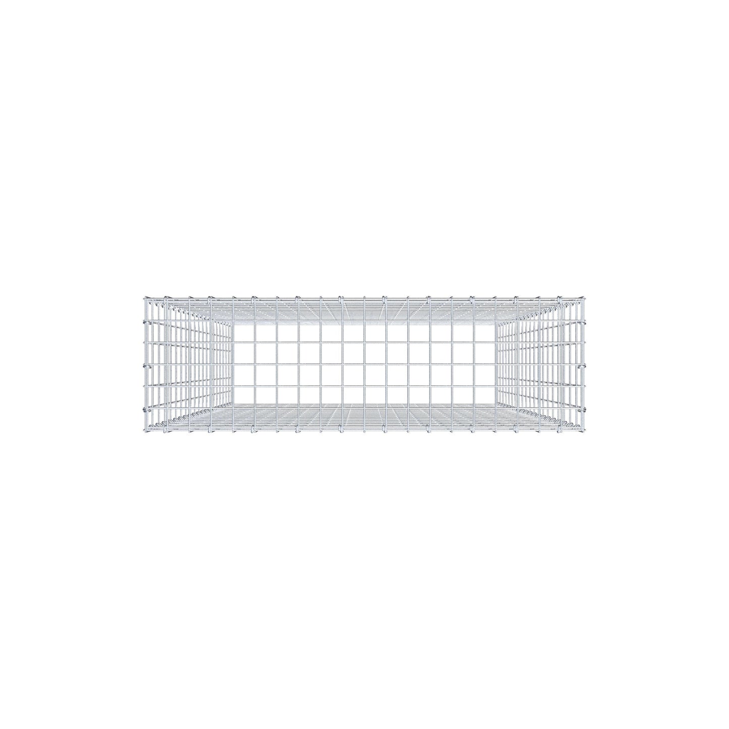Pile aggiuntivo tipo 3 200 cm x 100 cm x 30 cm (L x H x P), maglia 5 cm x 10 cm, anello a C