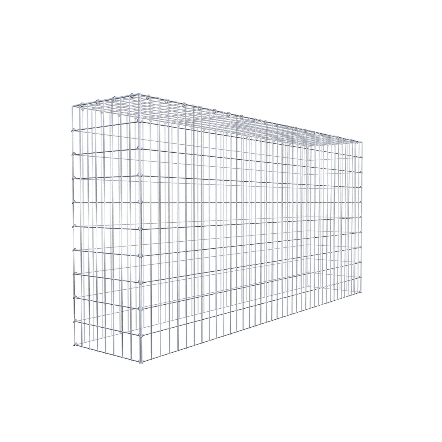 Opzetpaal type 3 200 cm x 100 cm x 40 cm (L x H x D), maaswijdte 5 cm x 10 cm, C-ring