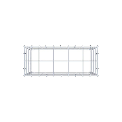 Anbaugabione Typ 3 50 cm x 40 cm x 20 cm (L x H x T), Maschenweite 10 cm x 10 cm, C-Ring