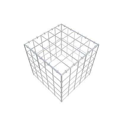 Monteret gabion type 3 50 cm x 50 cm x 50 cm (L x H x D), maskestørrelse 10 cm x 10 cm, C-ring