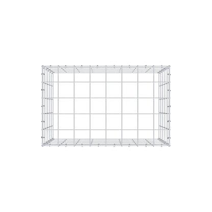 Fourche rapportée type 3 80 cm x 50 cm x 50 cm (L x H x P), mailles 10 cm x 10 cm, anneau C