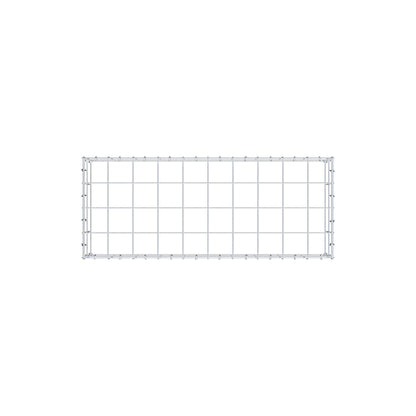 Anbaugabione Typ 3 100 cm x 20 cm x 40 cm (L x H x T), Maschenweite 10 cm x 10 cm, C-Ring