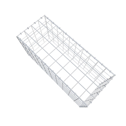 Mounted gabion type 3 100 cm x 50 cm x 40 cm (L x H x D), mesh size 10 cm x 10 cm, C-ring