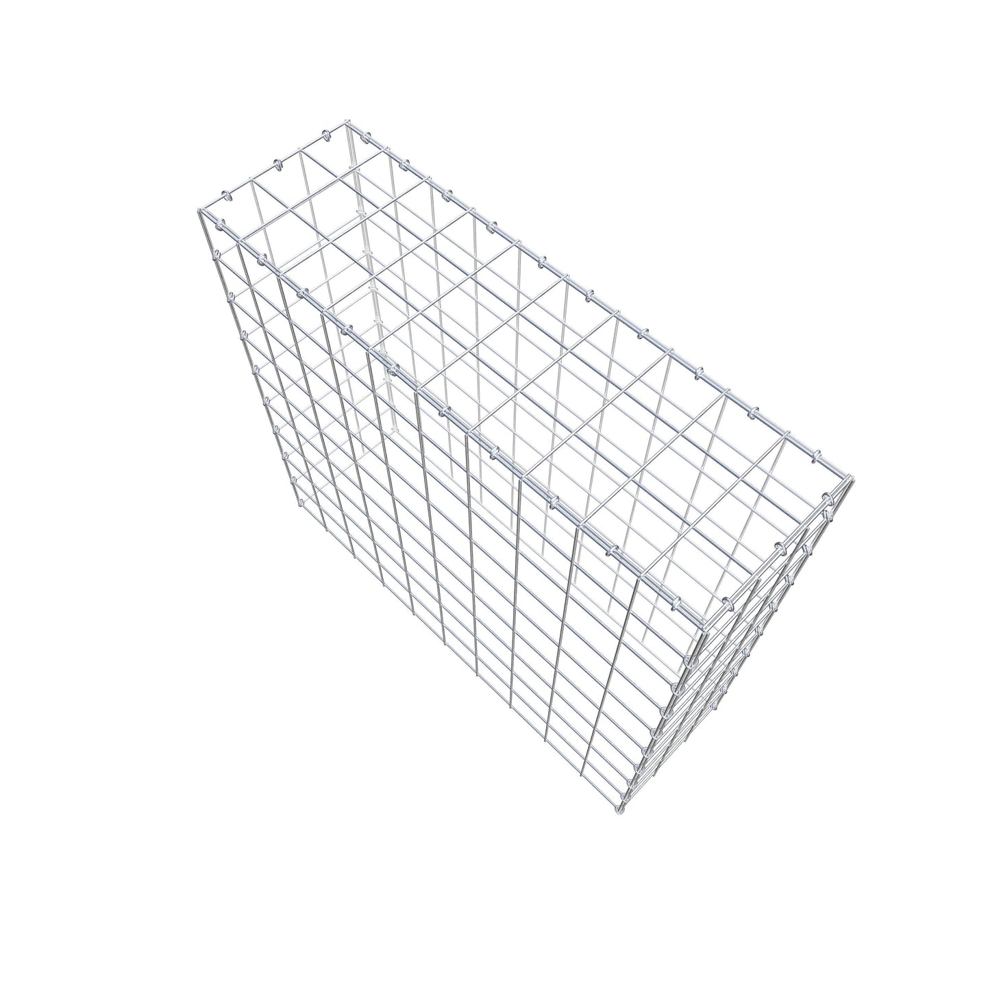 Gabião Tipo 3 100 cm x 90 cm x 30 cm (C x A x P), malhagem 10 cm x 10 cm, anel C