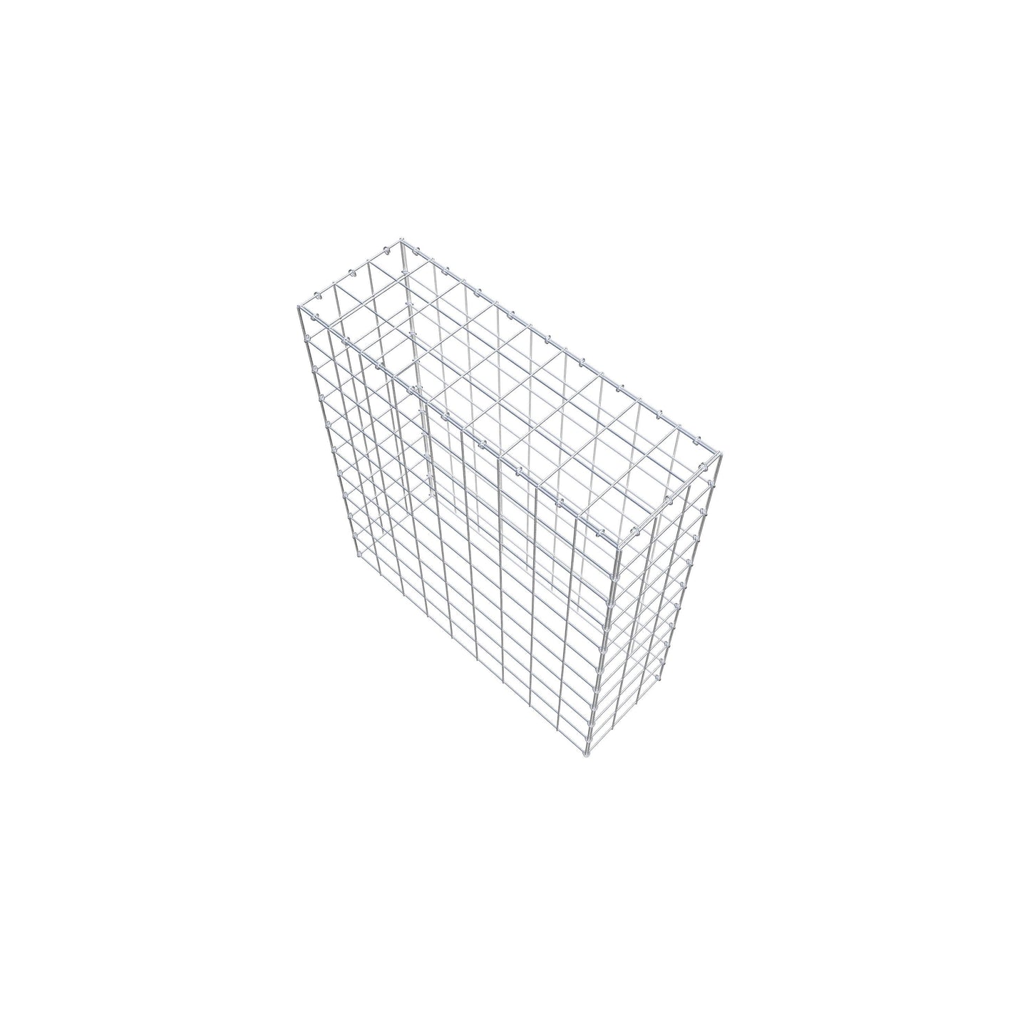 Gabião Tipo 3 100 cm x 90 cm x 30 cm (C x A x P), malhagem 10 cm x 10 cm, anel C
