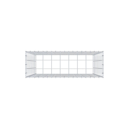 Gabião Tipo 3 100 cm x 90 cm x 30 cm (C x A x P), malhagem 10 cm x 10 cm, anel C