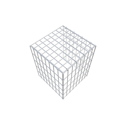 Gabião tipo 4 50 cm x 40 cm x 40 cm (C x A x P), malhagem 5 cm x 10 cm, anel C