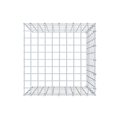 Extra gabion typ 4 50 cm x 50 cm x 50 cm (L x H x D), maskstorlek 5 cm x 10 cm, C-ring