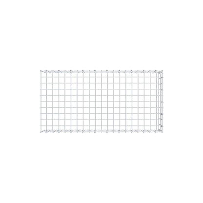 Gabião Tipo 4 100 cm x 20 cm x 50 cm (C x A x P), malhagem 5 cm x 10 cm, anel C