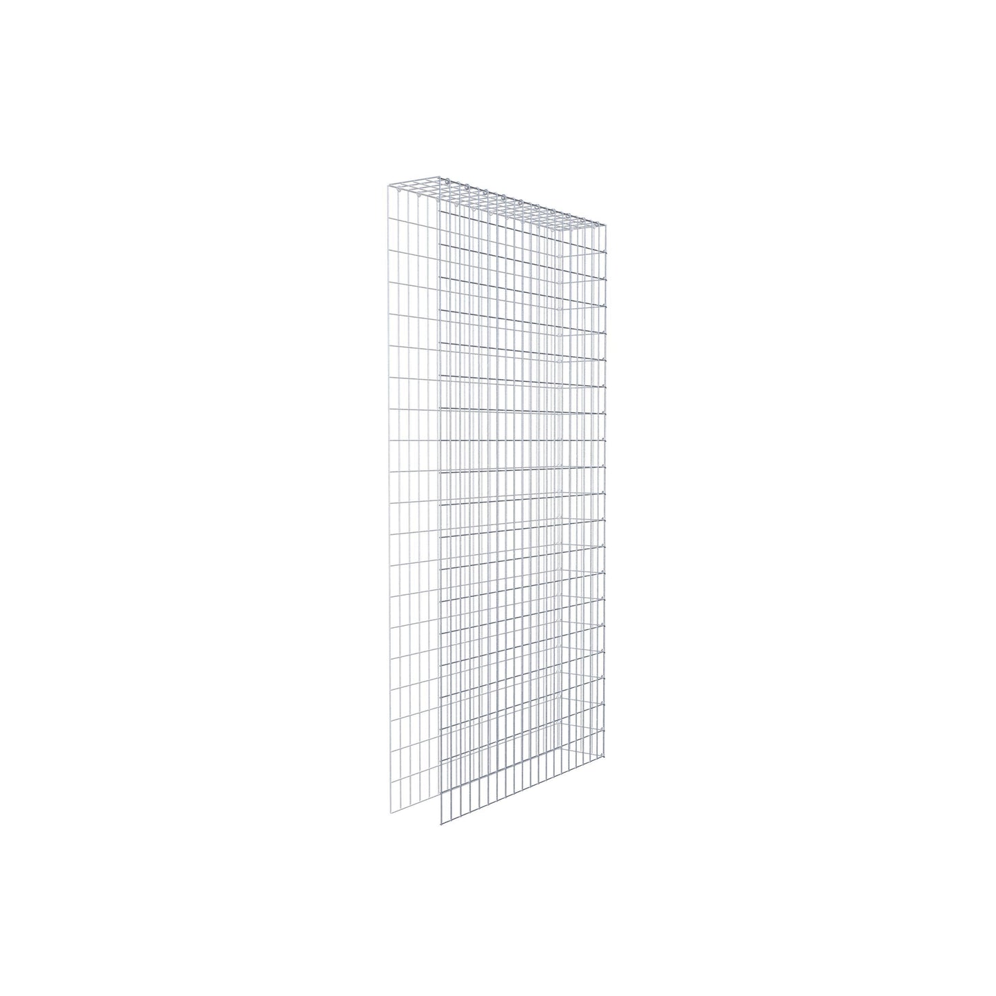 Extra gabion typ 4 200 cm x 100 cm x 20 cm (L x H x D), maskstorlek 5 cm x 10 cm, C-ring