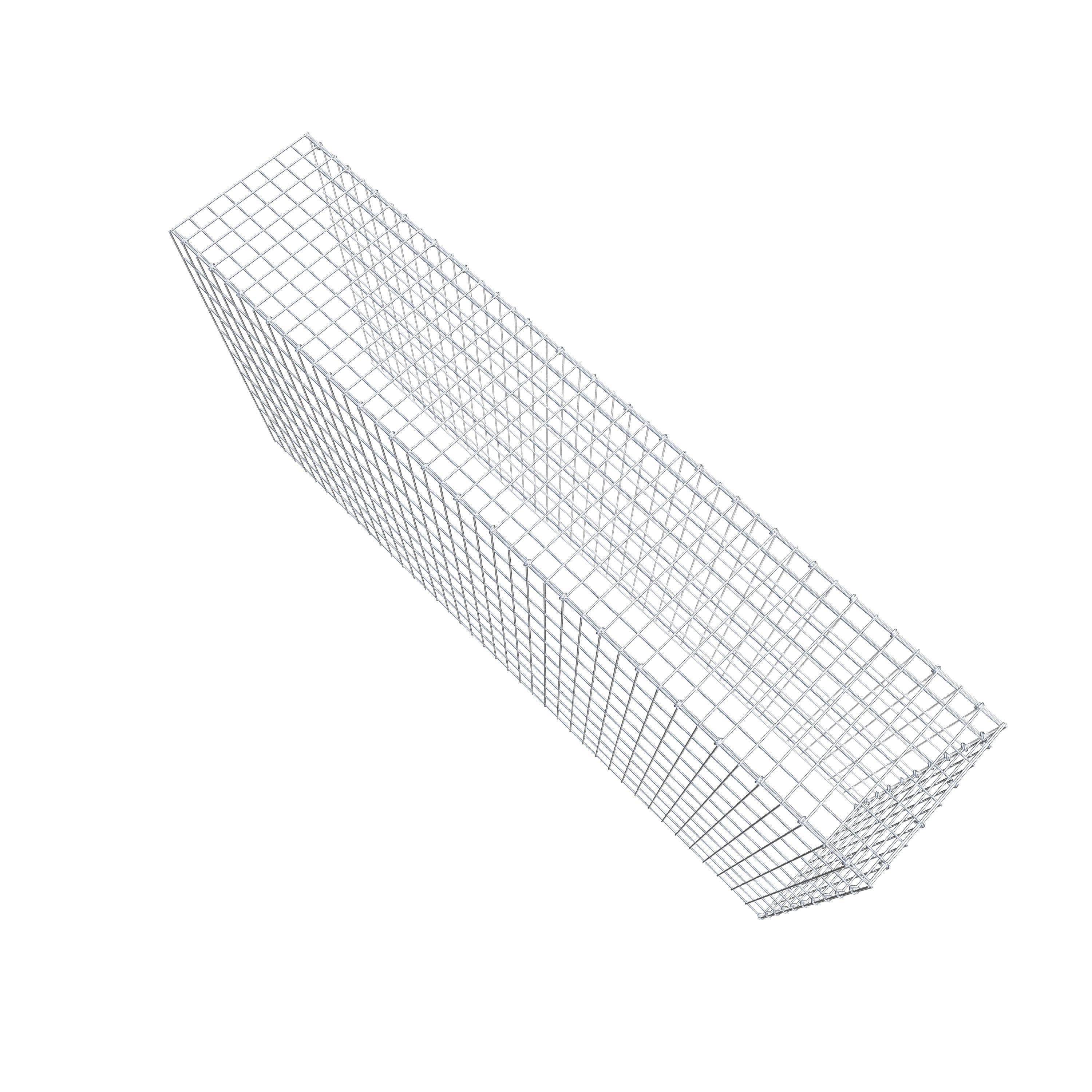 Pile aggiuntivo tipo 4 200 cm x 100 cm x 40 cm (L x H x P), maglia 5 cm x 10 cm, anello a C