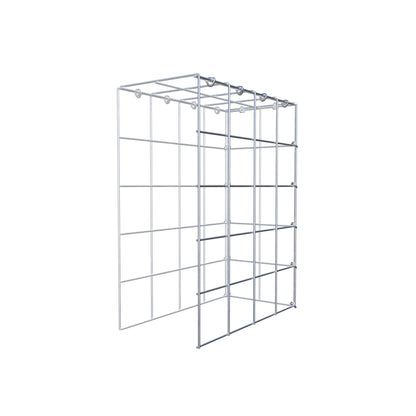 Gabião Tipo 4 50 cm x 40 cm x 20 cm (C x A x P), malhagem 10 cm x 10 cm, anel C