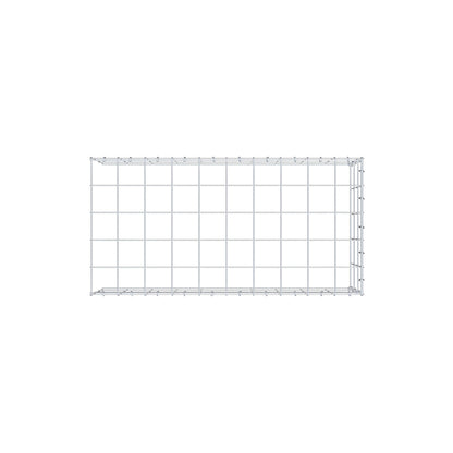 Gabião Tipo 4 100 cm x 30 cm x 50 cm (C x A x P), malhagem 10 cm x 10 cm, anel C