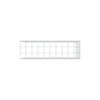 Anbaugabione Typ 4 100 cm x 50 cm x 30 cm (L x H x T), Maschenweite 10 cm x 10 cm, C-Ring