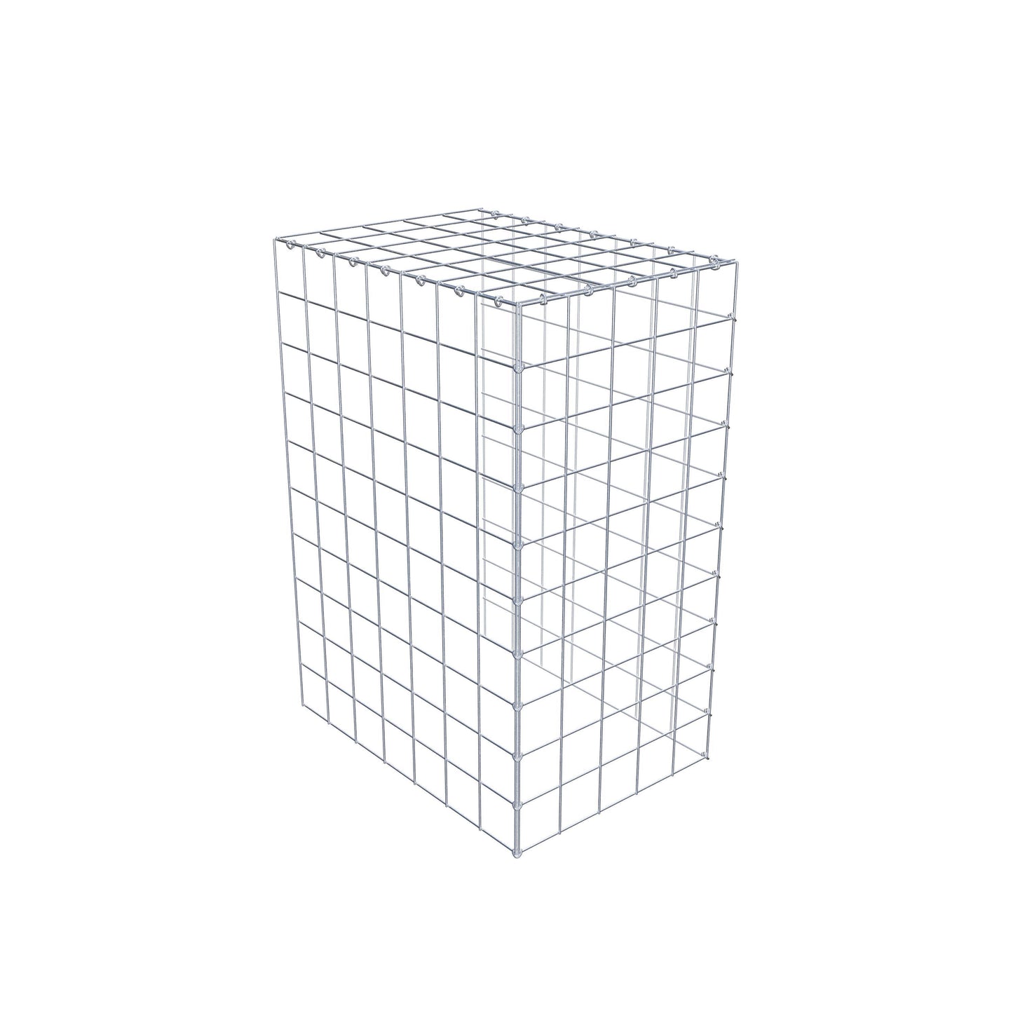 Anbaugabione Typ 4 100 cm x 70 cm x 50 cm (L x H x T), Maschenweite 10 cm x 10 cm, C-Ring