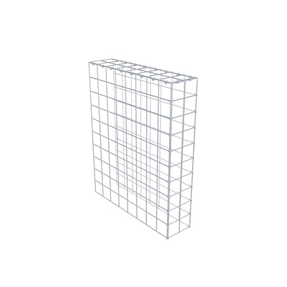 Fourche rapportée type 4 100 cm x 80 cm x 20 cm (L x H x P), mailles 10 cm x 10 cm, anneau C