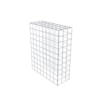 Extra gabion typ 4 100 cm x 80 cm x 30 cm (L x H x D), maskstorlek 10 cm x 10 cm, C-ring
