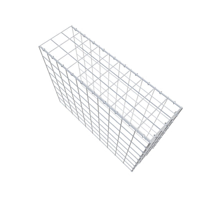 Extra gabion typ 4 100 cm x 80 cm x 30 cm (L x H x D), maskstorlek 10 cm x 10 cm, C-ring