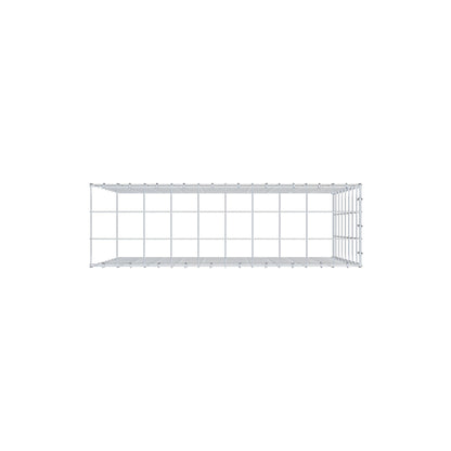 Extra gabion typ 4 100 cm x 80 cm x 30 cm (L x H x D), maskstorlek 10 cm x 10 cm, C-ring