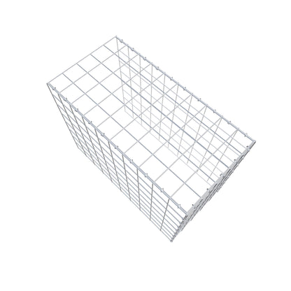 Gabião Tipo 4 100 cm x 80 cm x 50 cm (C x A x P), malhagem 10 cm x 10 cm, anel C
