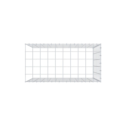Gabião Tipo 4 100 cm x 80 cm x 50 cm (C x A x P), malhagem 10 cm x 10 cm, anel C