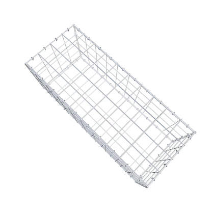 Gabion 100 cm x 40 cm x 40 cm (L x H x P), mailles 10 cm x 10 cm, anneau en C