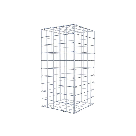 Gabion 100 cm x 50 cm x 50 cm (L x H x D), mesh size 10 cm x 10 cm, C-ring
