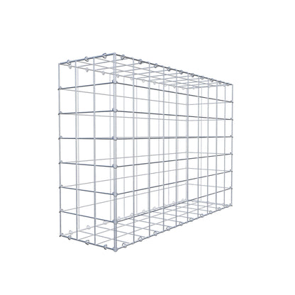 Gabion 100 cm x 70 cm x 30 cm (L x H x D), maskstorlek 10 cm x 10 cm, C-ring