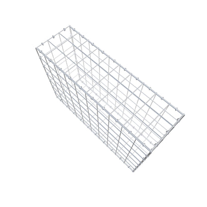 Gabion 100 cm x 70 cm x 30 cm (L x H x D), maskstorlek 10 cm x 10 cm, C-ring