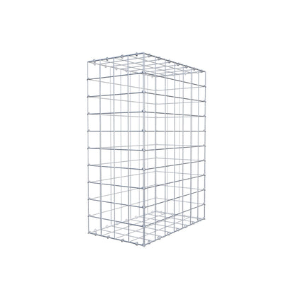 Gabion 100 cm x 70 cm x 40 cm (L x H x D), maskstorlek 10 cm x 10 cm, C-ring