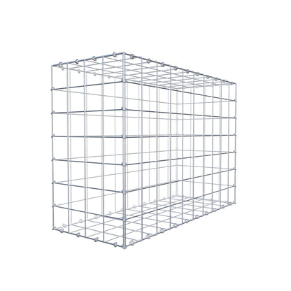 Gabion 100 cm x 70 cm x 40 cm (L x H x D), maskstorlek 10 cm x 10 cm, C-ring