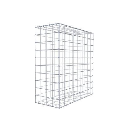 Gabion 100 cm x 90 cm x 40 cm (L x H x D), maskstorlek 10 cm x 10 cm, C-ring